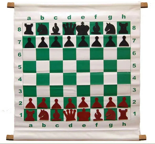 28-Inch Magnetic Wall Demonstration Chess Board